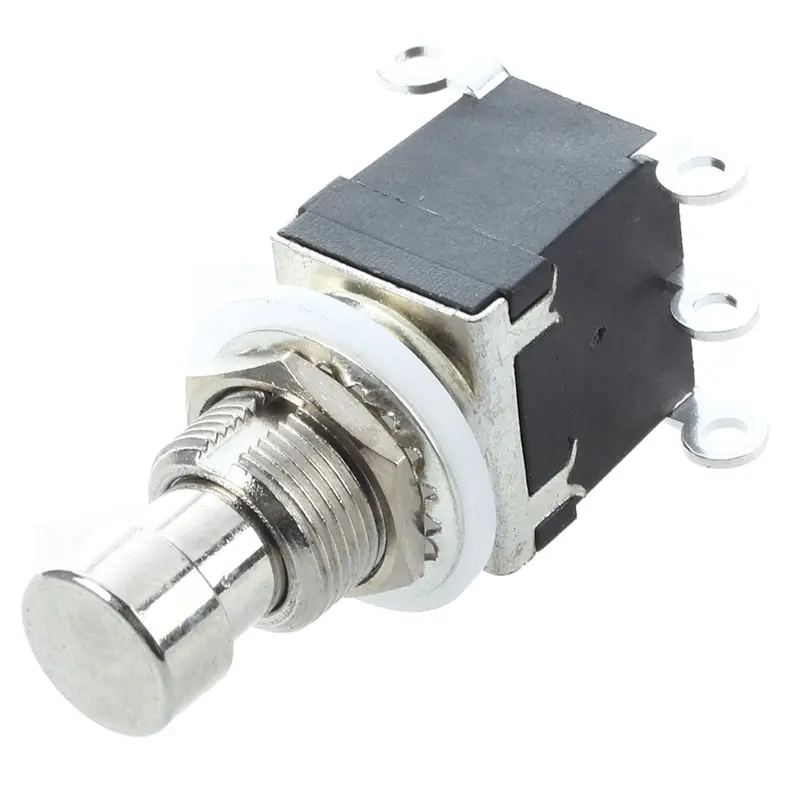 

6Pins DPDT Momentary Stomp Foot Switch for Guitar AC 250V/2A 125V/4A
