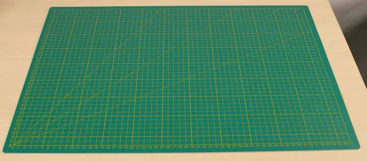 1piece A2self-healing Cutting mat PVC Rectangle Grid Lines tool Fabric Leather Craft DIY Cutting Supplies Stationary