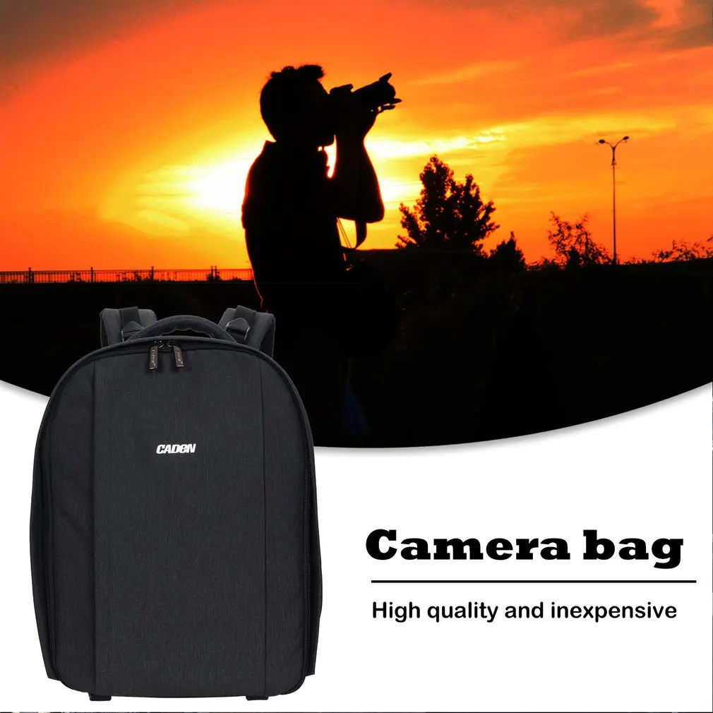 Slr Камера сумка на плечо цифровая камера сумка Открытый легкий и прочный нейлоновый рюкзак для фотоаппарата дропшиппинг