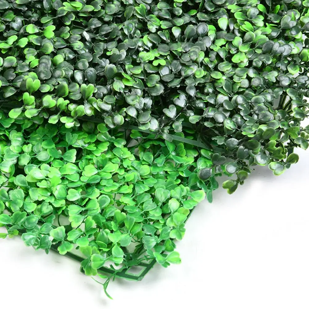 Эмультационные плюща искусственные листья пластиковые садовые экранные рулоны стены Ландшафтный поддельный дерн растительный настенный фон