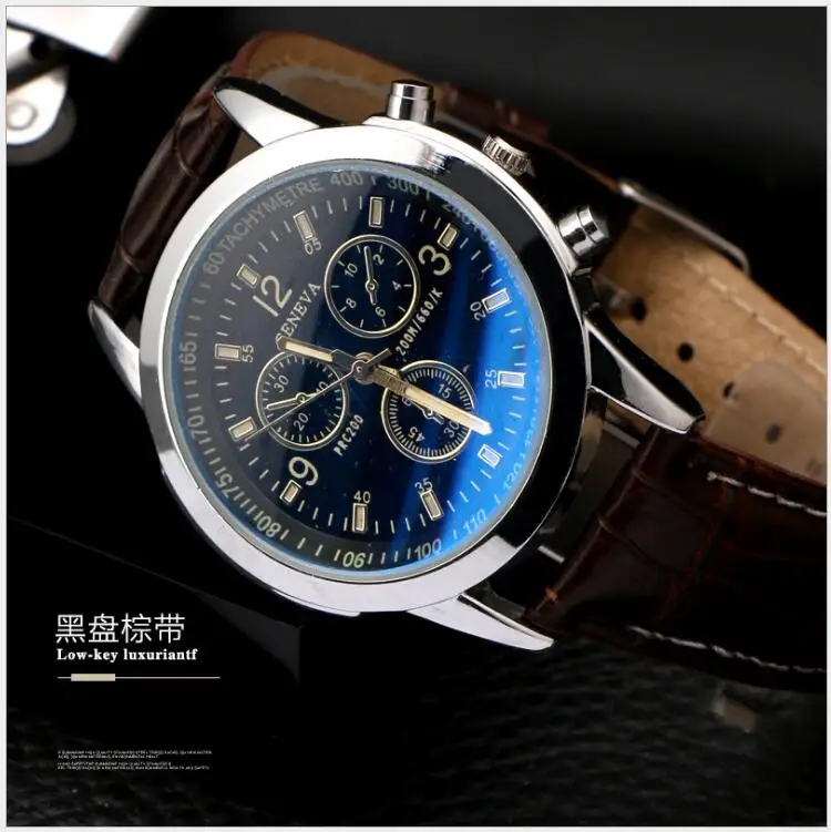 relogio masculino Fashion Leather strap Mens Analog Quarts Watches Business Men Wrist Watch top Brand Luxury Casual male Clock