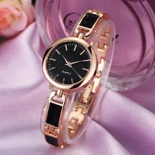 De las señoras de moda reloj de pulsera de reloj de las mujeres reloj zegarek damski de acero inoxidable de cuarzo reloj de pulsera de reloj femenino