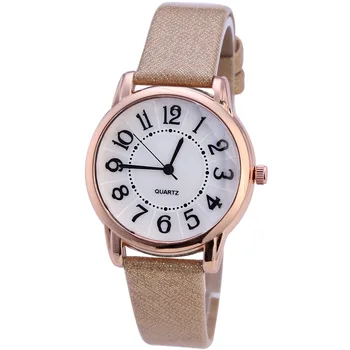 

Top Women Watches Casual Quartz Watch Women Leather Strap Dress Watches Relogio Feminino Ladies Wristwatches For Gifts Hot Clock