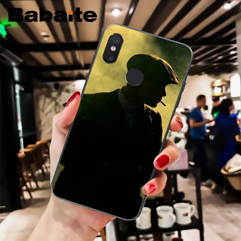 Babaite острые козырьки Coque Чехлы для телефона с принтами "острые козырьки: Томми Шелби" TPU чехол для телефона для xiaomi6 MIX2 note3 redmiK20 7 xiaomi8 SE redminote4 4X note5 5A