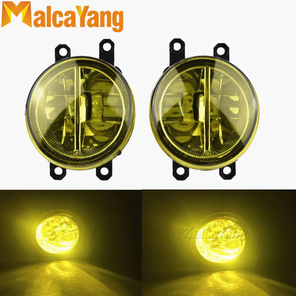 Супер яркие светодиодный ные противотуманные фары 2 шт. левые и правые передние H8