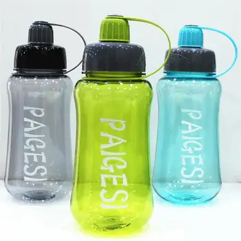 

1600ml/1800ml Large Capacity Plastic Water Bottle Portable For Outdoor Travel Camping Bpa Free Wide Mouth