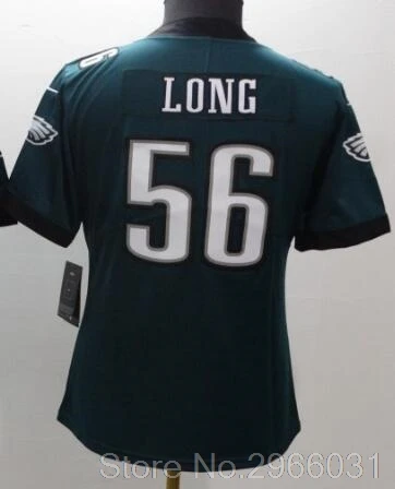 Philadelphia A+++ качественные женские 36 Jay Ajayi 17 Alshon Jeffery 20 Brian Dawkins 27 Malcolm Jenkins 56 Chris Long Jersey