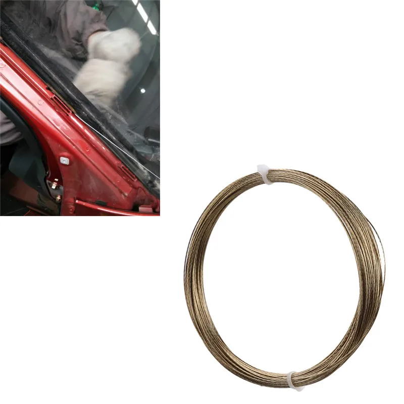 Car Windshield Window Removal Install Steel Wire Rope Glass Remover Tool New AliExpress