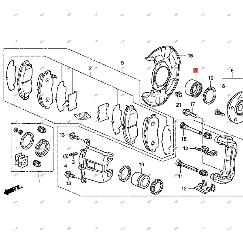 

Car Front wheel hub bearing Wheel bearing assembly Angled Ball Bearing hon daa cco rd Wheel support Angled Ball Bearing