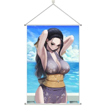 

One Piece Nico Robin Alloy Fabric Wall Poster Scroll 60x90cm 24x36inches