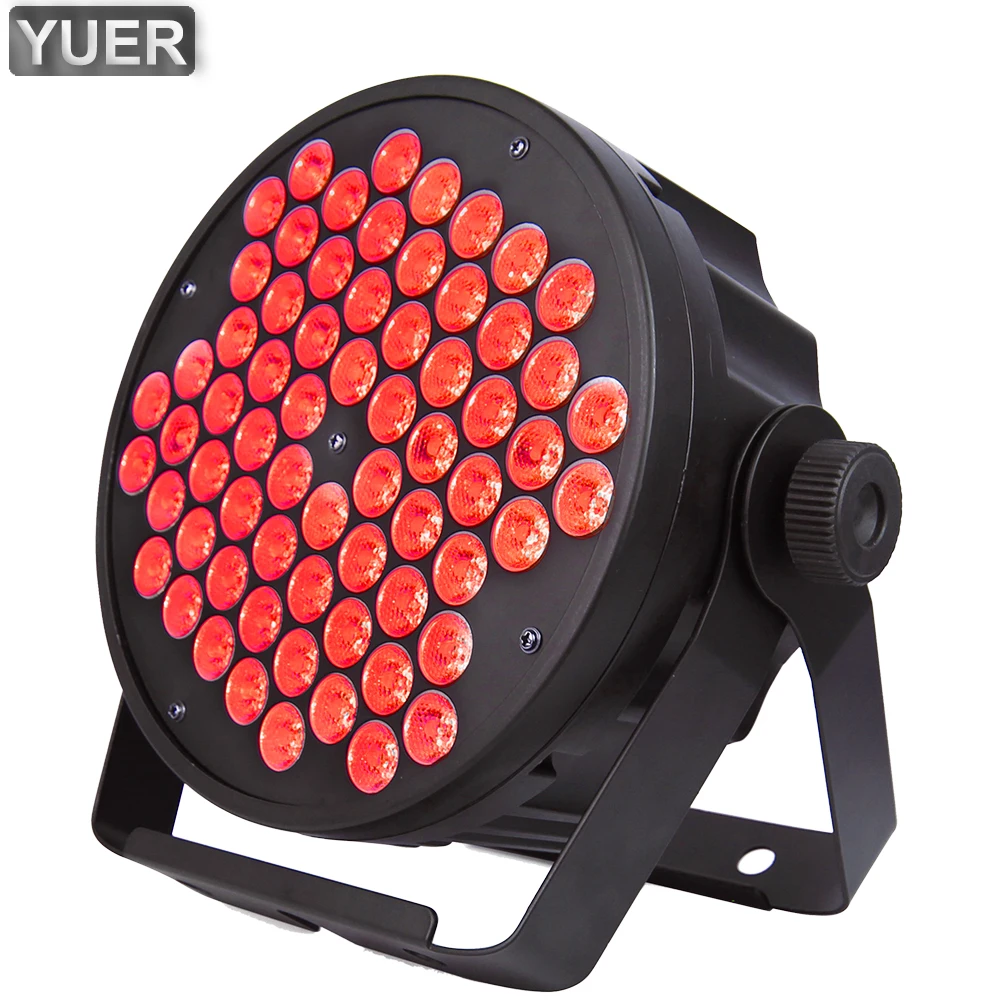 

2Pcs/Lot DJ Equipments 66X3W LED RGB 3IN1 Par Light Music DMX 512 Sound Wash Strobe Light Party Disco KTV Stage Lighting Effect