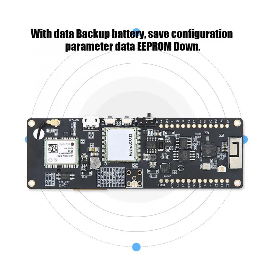 Для TTGO T-Beam ESP32 433 МГц GPS модуль NEO-M8N WiFi беспроводной bluetooth-модуль с Светодиодный индикатор сигнала