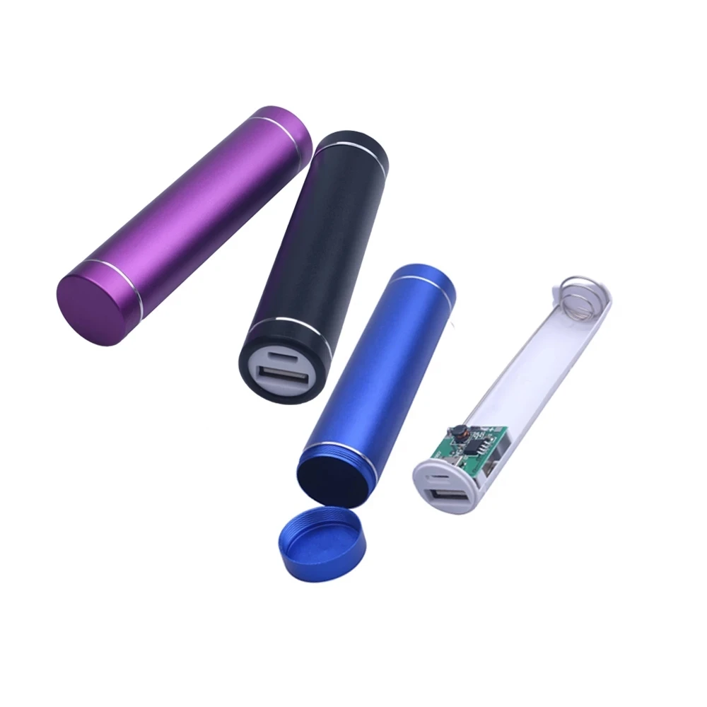 DIY Powerbank Case power bank shell Portable USB Mobile Power Bank Charger Box 18650 Battery Case 1pc powerbank case