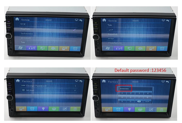 7 дюймов 2 Дин радио Mp5 плеер Зеркало Ссылка Bluetooth Сенсорный экран автомобиля монитор с камерой или рулевое колесо управления опционально