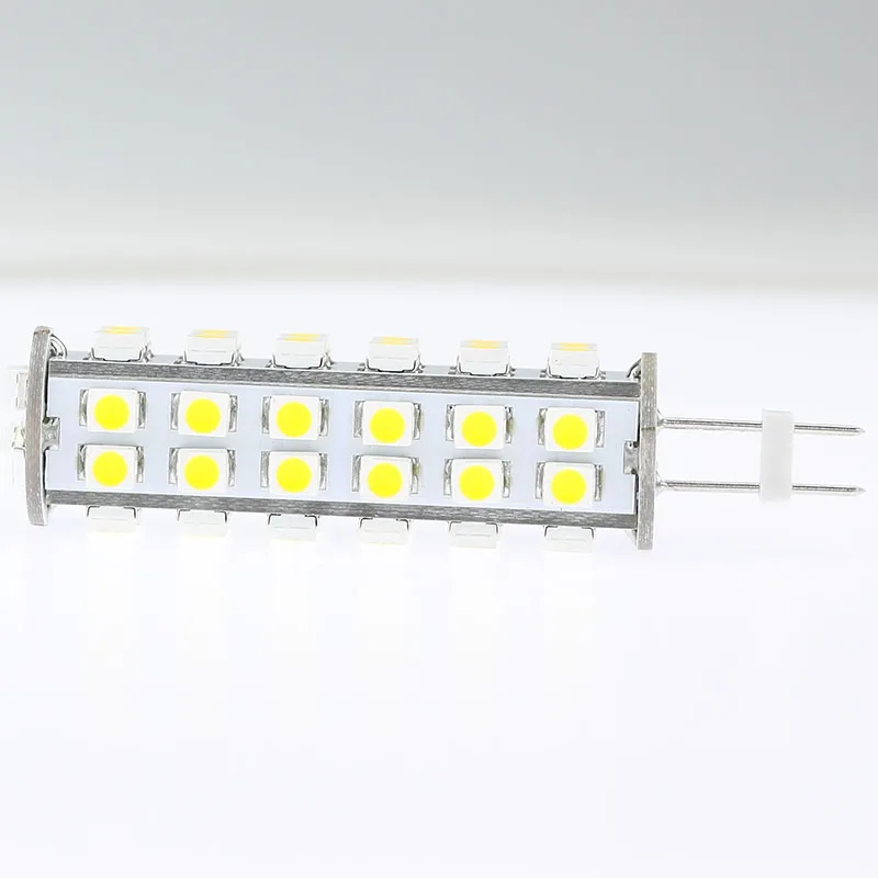 Супер яркий G4 Led 3528 SMD высокой мощности лампа 51LED широкого напряжения AC/DC10 30V теплый