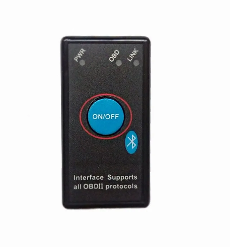 Мини ELM327 V1.5 с переключателем Поддержка полный протокол ELM 327 Bluetooth V 1 5 OBD II OBD2 bluetooth