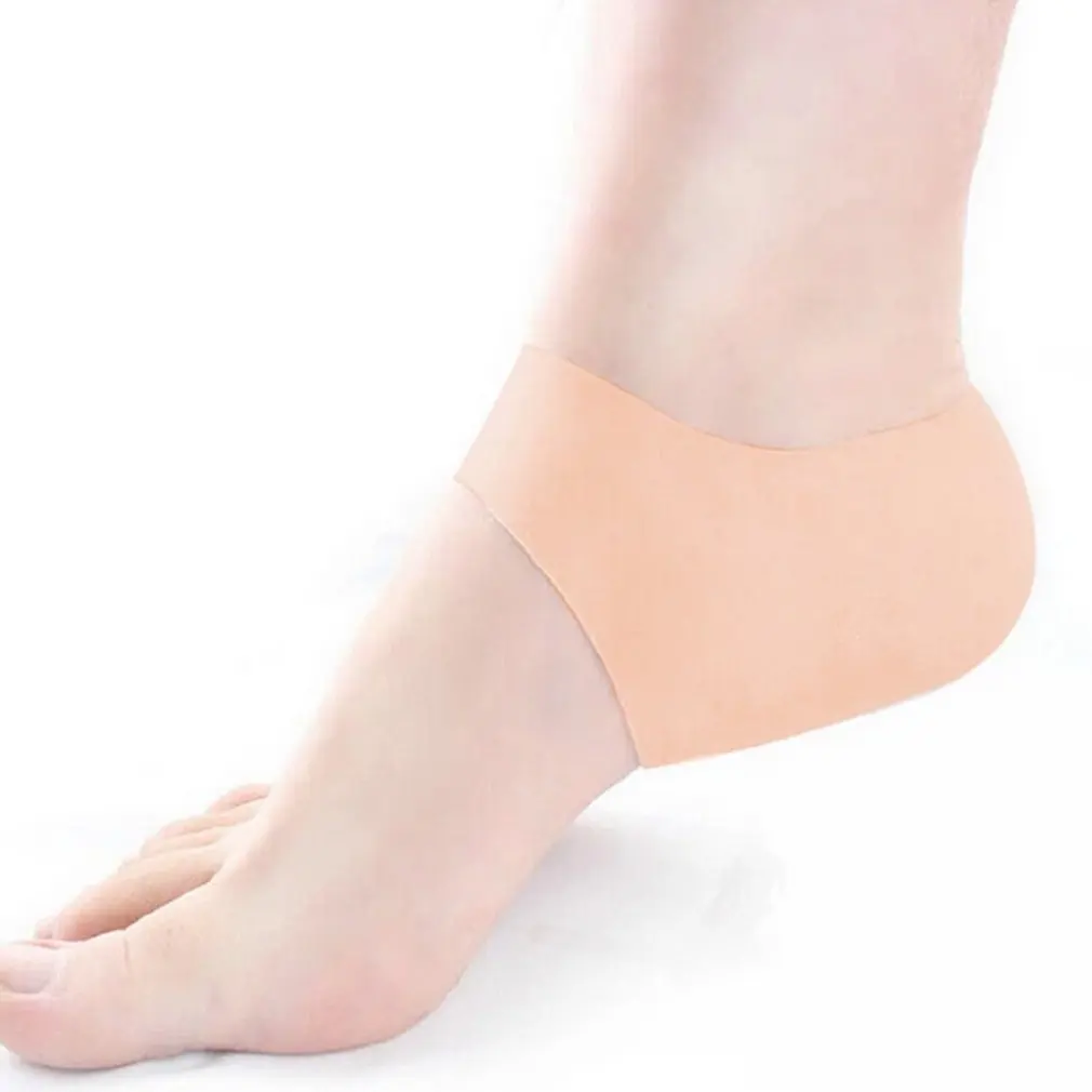 Силиконовые Гелеобразные напяточники протектор Plantar Fasciitis компрессионный Уход за ногами увлажняющие Гелеобразные напяточники носки каблуки Шпоры облегчение боли