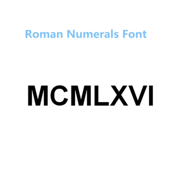 ND002-Roman Numerals Vsco персонализированные арабский Старый английский номер корейский иврит китайский кулон ожерелья для женщин на заказ почерк Свадебные украшения - Окраска металла: ND002-Roman Numerals