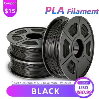 

PLA Filament 1KG 3D Printer Filament Pla 3kg PLA Plastic For 3D Pen Filamento Pla Extruder Filament Black White Grey