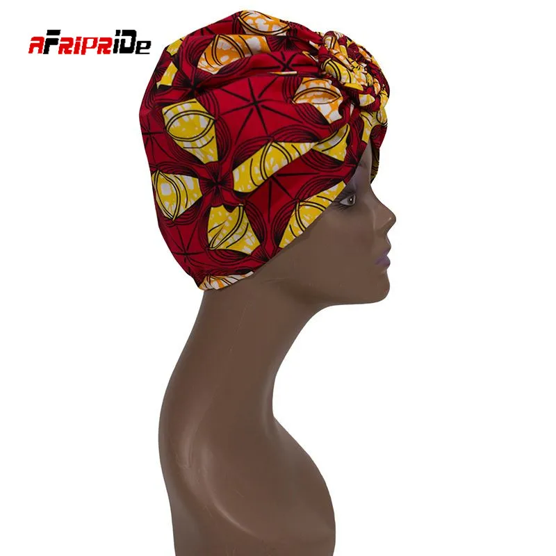 Уже сделанный Африканский головной галстук для женщин, нигерийские шарфы для девушек, женский головной платок из чистого хлопка, красивый свадебный тюрбан WYB448