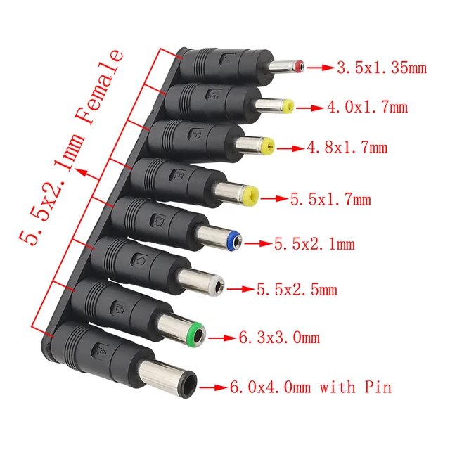 dc-power-adapter-connector-male-plug-8pcs-set-dc-connectors-power-jack