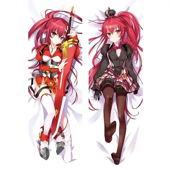 

Japanese Anime Game Elsword Elesis Crimson Avenger Otaku Decorative Dakimakura Gifts Bedding Hugging Body Pillow Case 150x50 CM