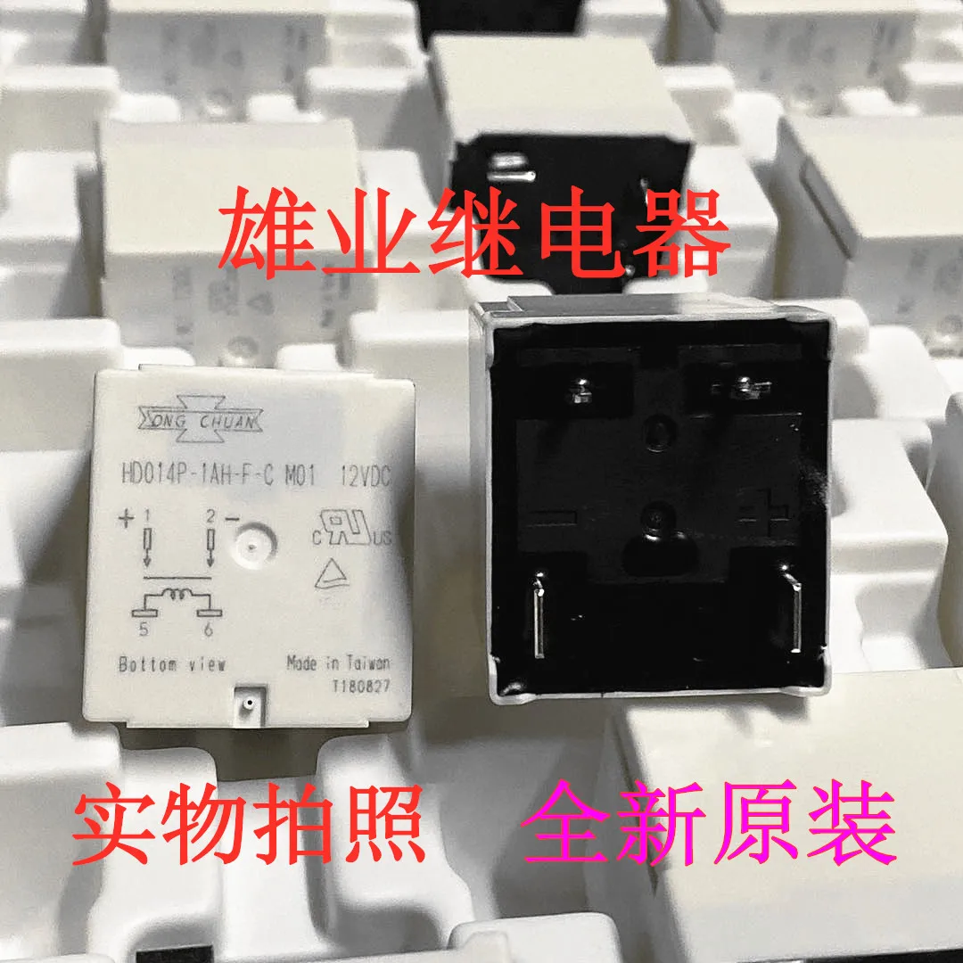 Реле hd014p-1ah-f-c 12VDC 4 Pi