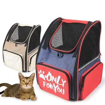 

Breathable Foldable Pet Backpack with Mesh for Outdoor Cats Dogs Travel