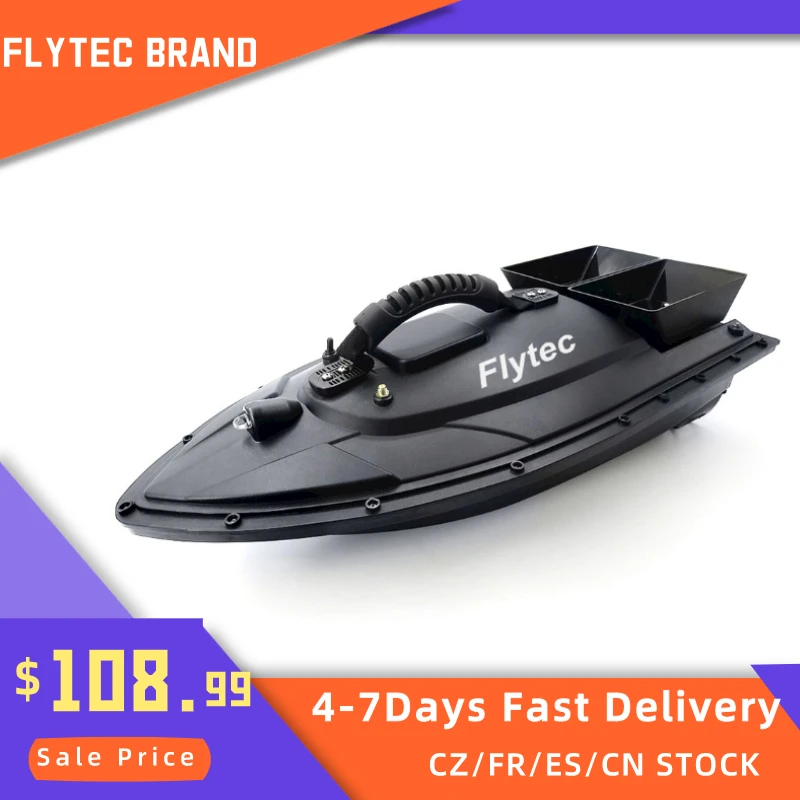 Рыболокатор Flytec 2011-5 лодка с дистанционным управлением 1 5 кг 500 м 4 км/ч | Игрушки и