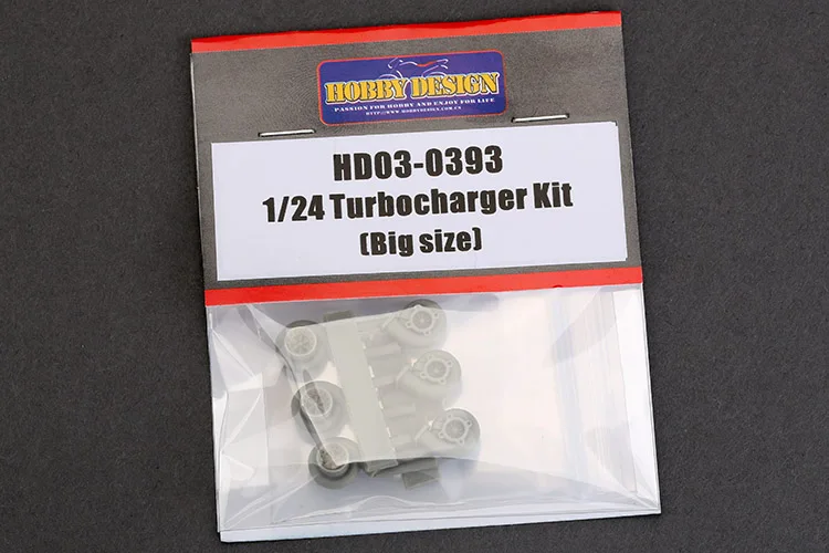 Hobby Design HD03-0393 1/24 Turbo Charger Kit Big Size Detail-up Set  Model Car Resin Modifications Modified Parts