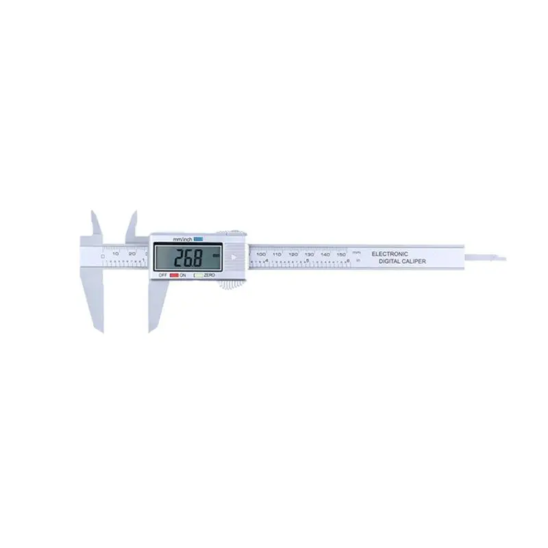 0-150 мм электронный цифровой суппорт слайдер суппорт с цифровой дисплей Электронный линейка(серебро