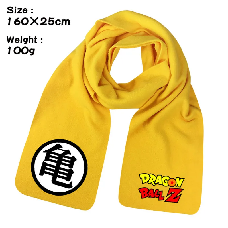 Dragon Ball Сон Гоку Saiya аниме зима для мужчин женщин унисекс теплая шаль шарф мягкая обёрточная бумага Косплей