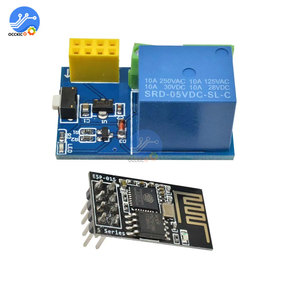 5 в пост. Тока WIFI релейный модуль ESP8266 ESP 01S реле задержки времени для умного дома
