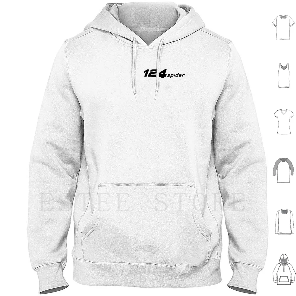 Felpe Con Cappuccio Abarth 124 Spider 124 Spider Abarth Italy Nuburgring 500 Car Monaco