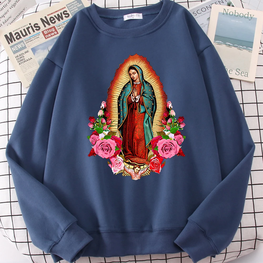 Virgin Mary Of Guadalupe Sweatshirt Image 3