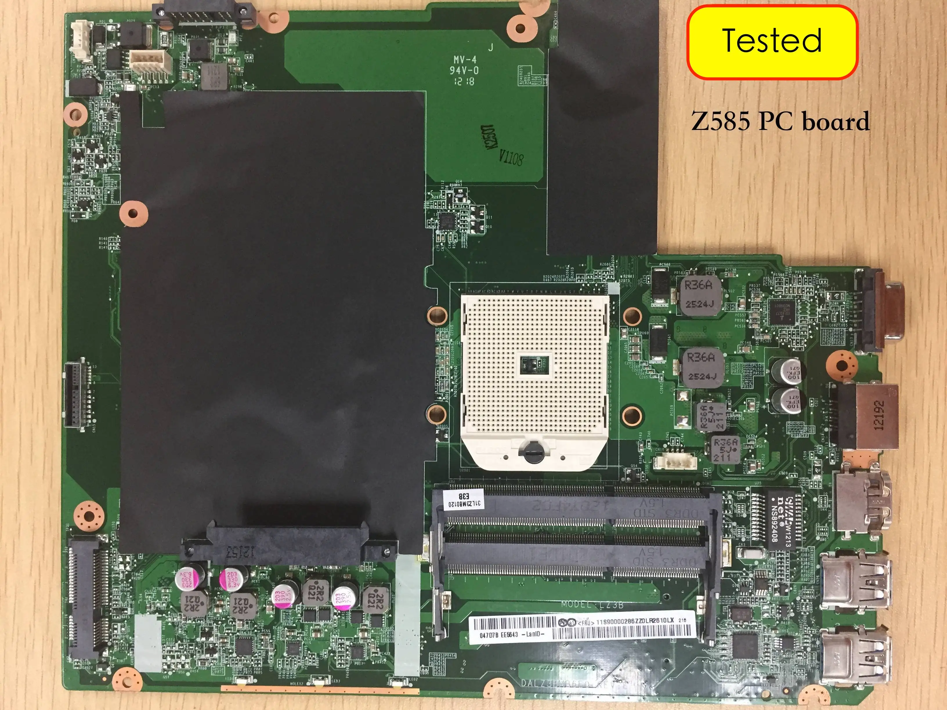 Материнская плата FRU 90000919 для ноутбука Lenovo Ideapad Z585 материнская DALZ3BMB6E0 | Компьютеры