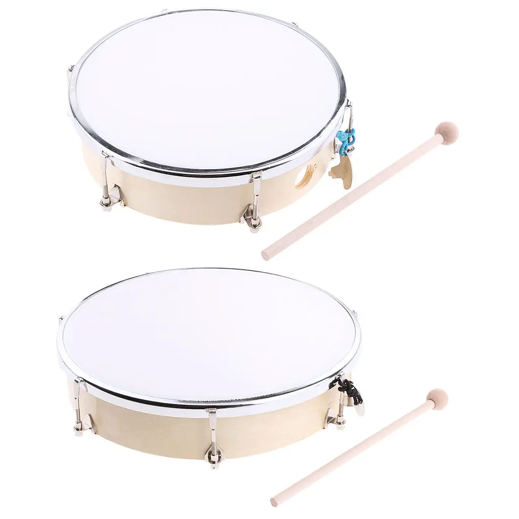 Tunable Hand Drum Hand Percussion Knock Mallet Drum with Adjustable Key Toy
