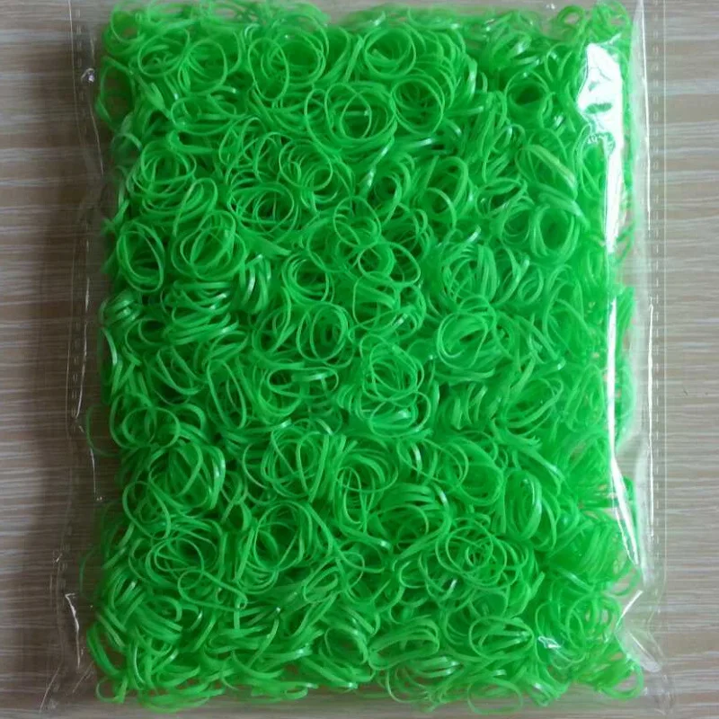 About 3000pcs/pack Candy Color Disposable Mini Elastic Rubber Bands for Girl Silicone Gum Kid Children Hair Accessories scrunchy - Цвет: color 29