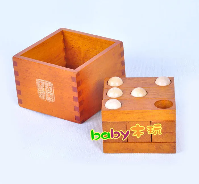 

Children's adult wooden educational toys Kongming lock Luban lock intellectual assembly game 36 plan upgrade craft gift