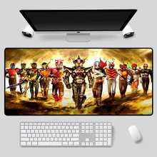 Mairuige Best selling Kamen Rider pattern mouse pad, large multi-size non-slip desk pad pc computer office game keyboard pad