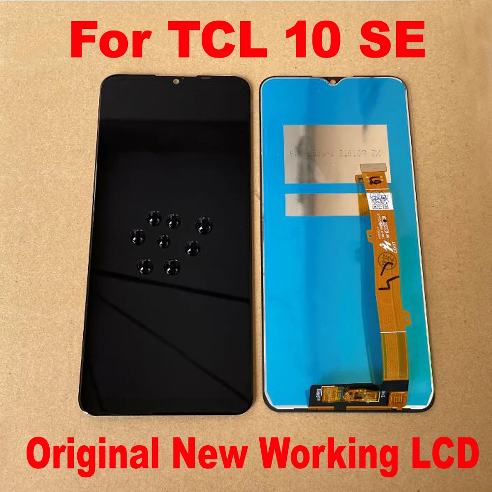 Оригинальный Новый ЖК-дисплей со стеклянным датчиком для TCL 10 SE T766H T766J T766U с рамкой
