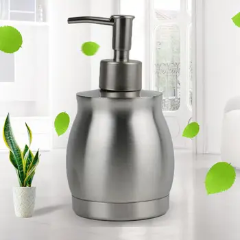 

Stainless Steel Foam Bottle Container Shampoo Lotion Dispenser Soap Pump Case