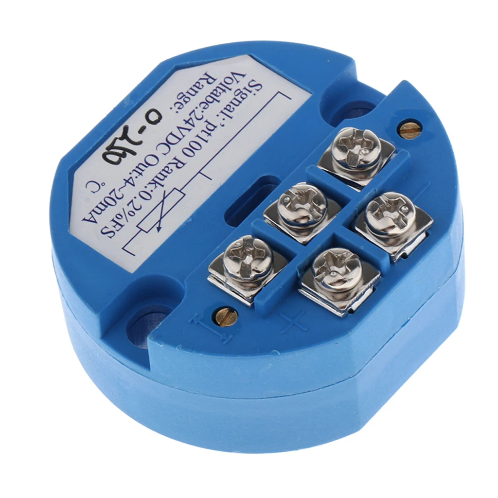 Temperature Sensor Transmitter Modules 24V DC 4-20MA PT100 SBW 0-250 ° C