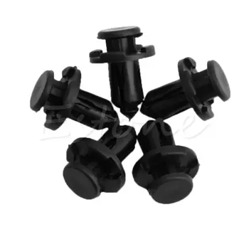

2020 New 20x Car Plastic Rivet Fastener Fender Retainer Push Clips 10mm Black For Subaru