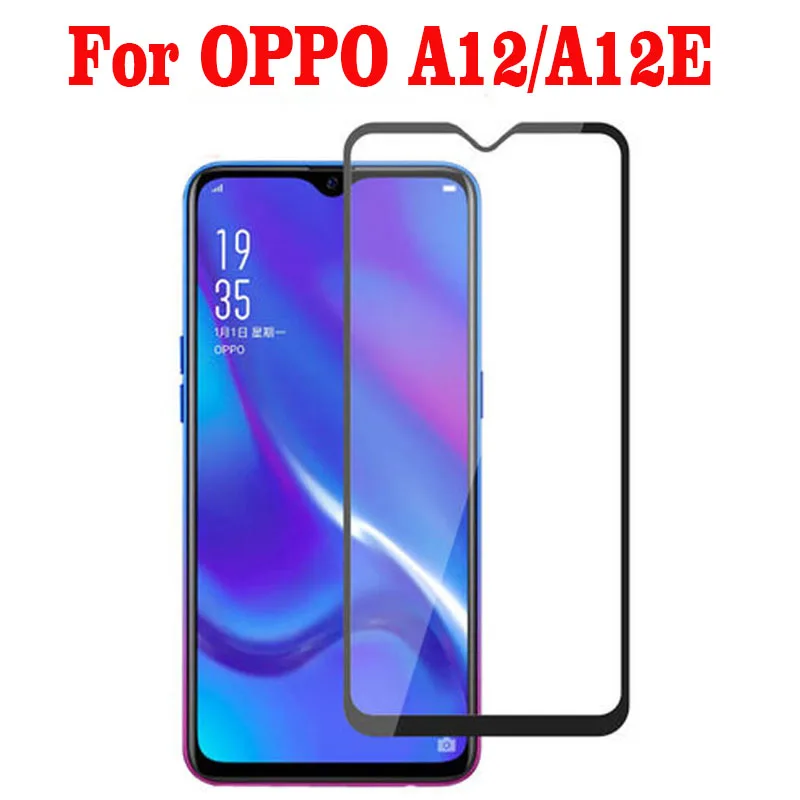 3D полное клеевое закаленное стекло для OPPO A12 покрытие 9H пленка Взрывозащищенная