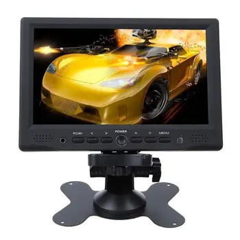 

7inch Car multimedia Display HDMI 1080P AV VGA LCD Display Screen with 2-way Video Input Car electronics