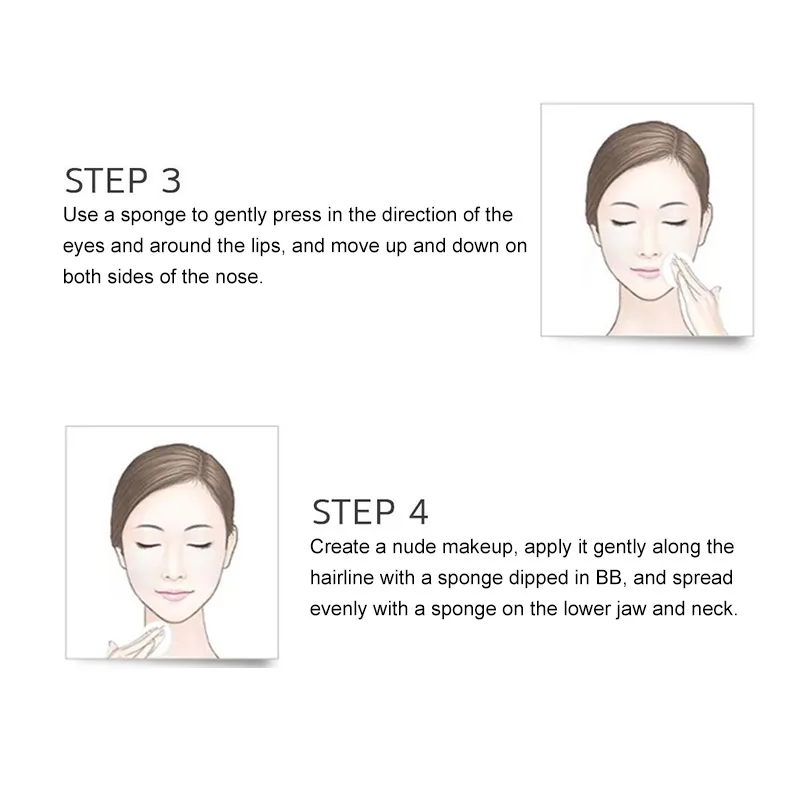 Matte Foundation Liquid Long-lasting Moisturizing Cover Blemishes Even Skin Color Liquid Foundation