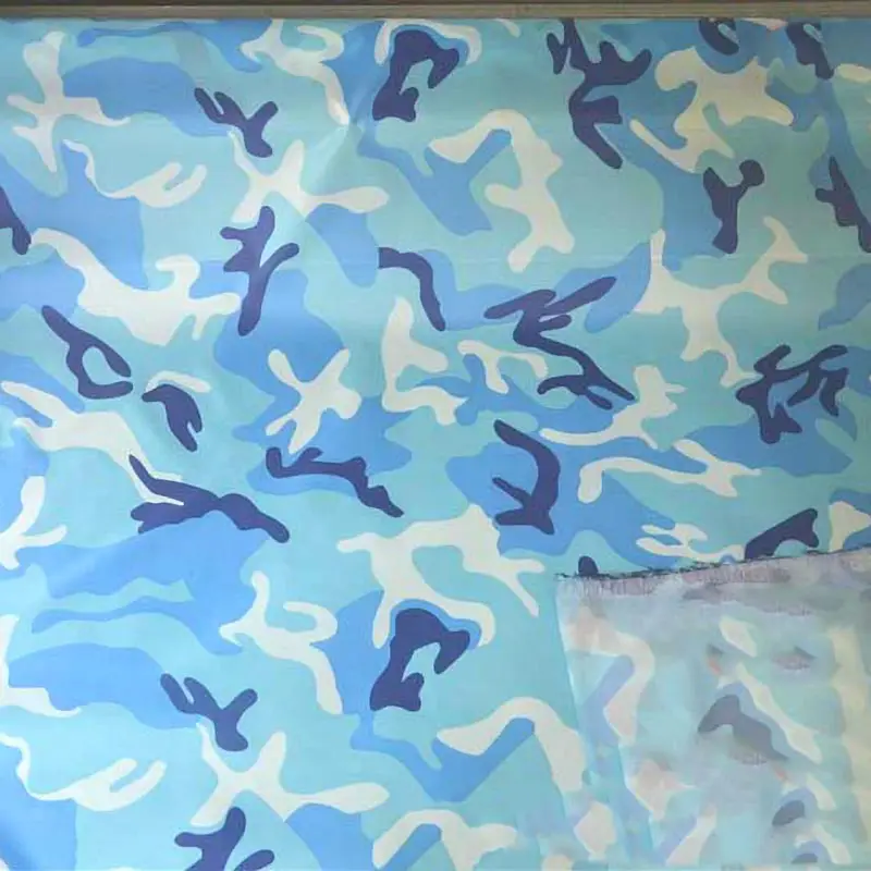 190T тонкая камуфляжная ткань тафты, водонепроницаемый полиэстер с полиуретановым покрытием, ткань для шитья палатки 66D 45*150 см/шт TJ0525