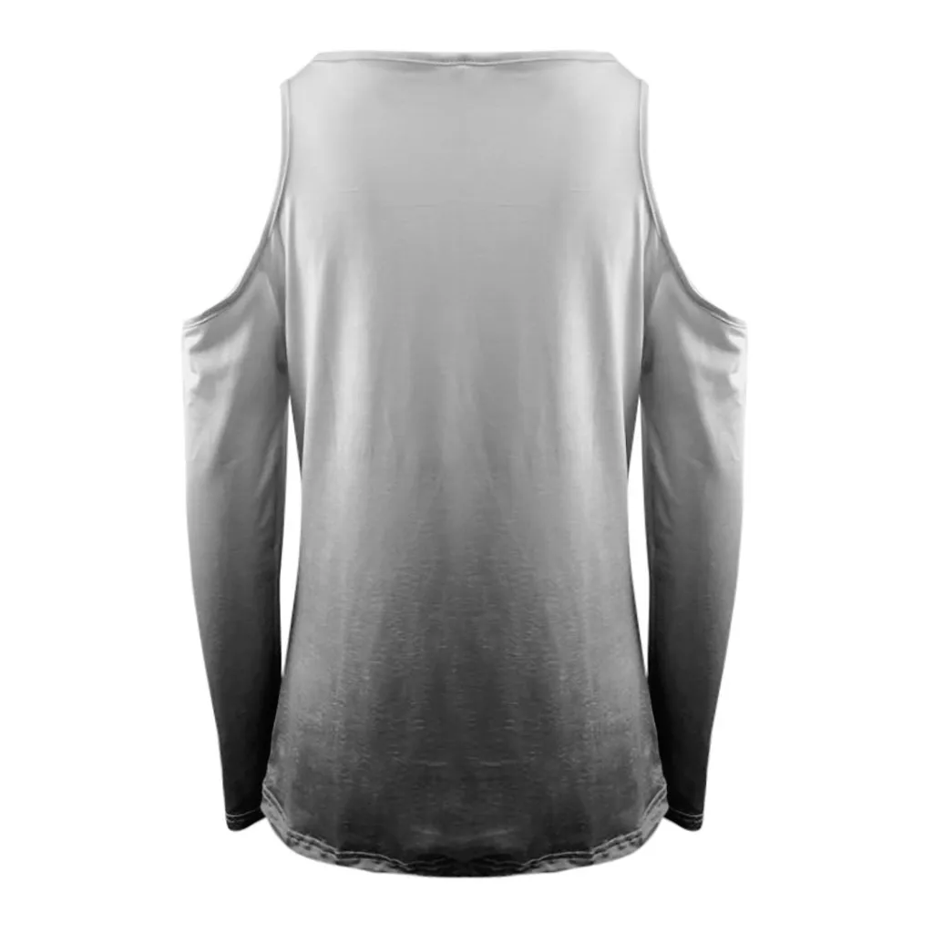 5Xl Женская блузка с открытыми плечами размера плюс, осенняя разноцветная рубашка с завязками, Повседневная блуза с длинным рукавом и круглым вырезом, топы, женская рубашка