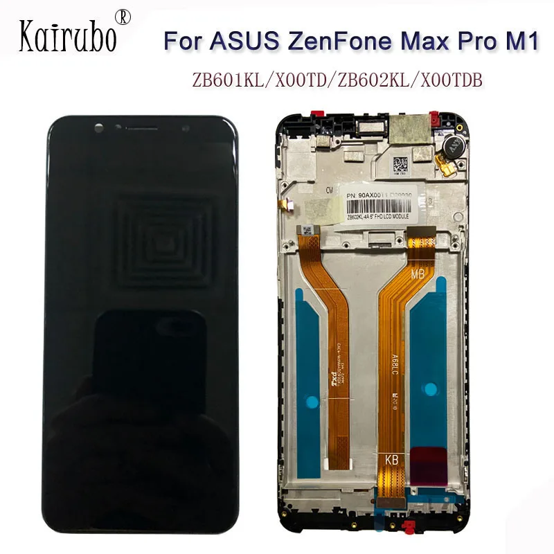 Full New Best For 5 99 Asus Zenfone Max Pro M1 Zb601kl Zb602kl X00td X00tdb Lcd Display Touch Screen Panel Digitizer With Frame Mobile Phone Lcd Screens Aliexpress